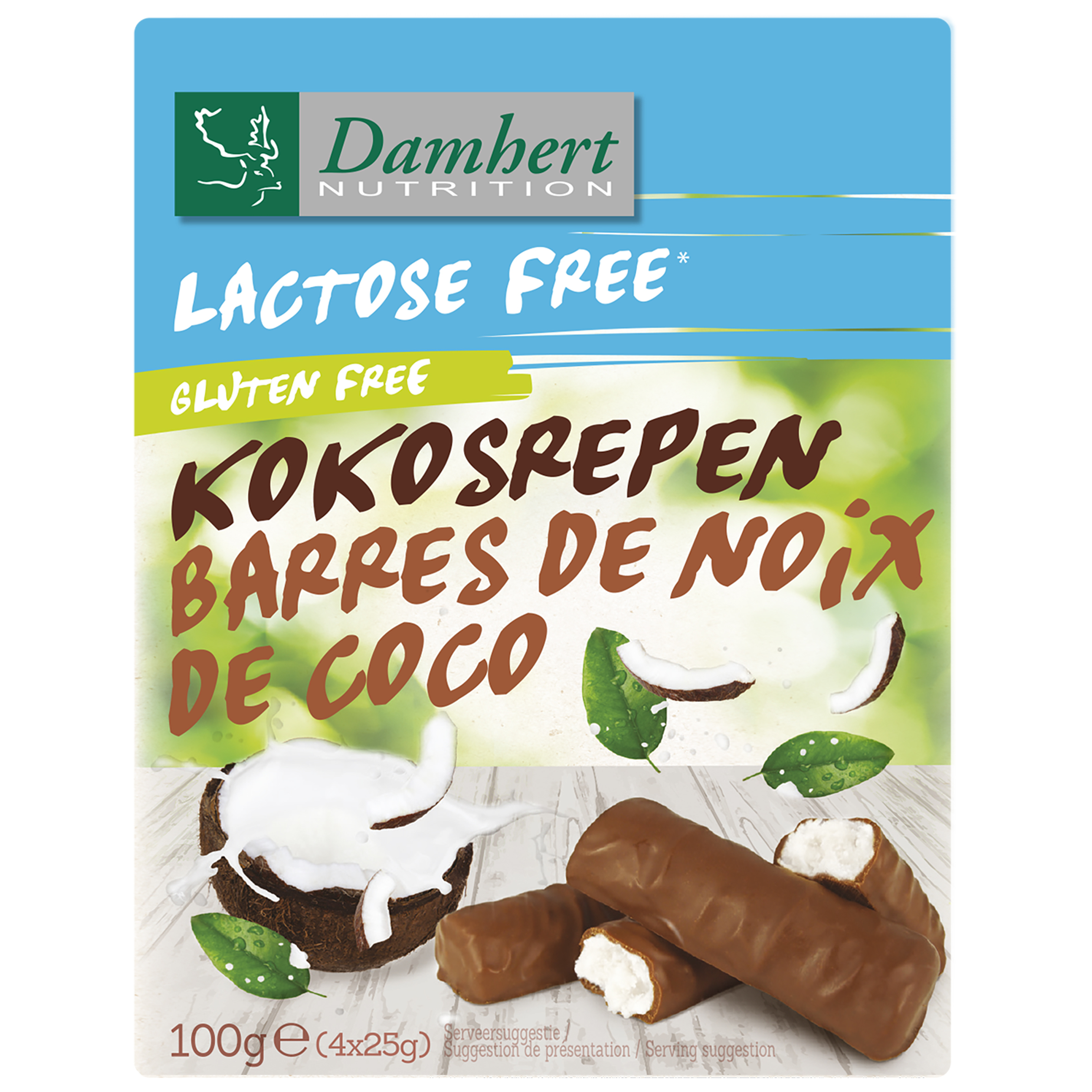 glans moord forum Damhert Lactose Free Kokosrepen glutenvrij - Winkelglutenvrij